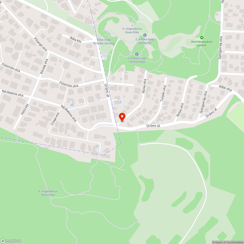 Aszfalt alól szivárgó víz bejelentés helye