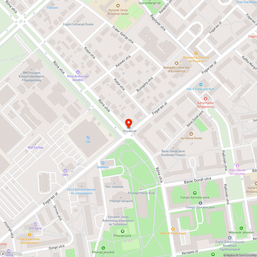 Nagyon magas padka bejelentés helye