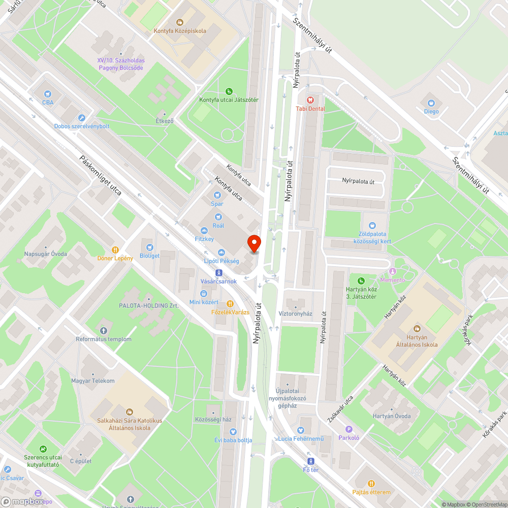 Úszik a mocsokban Újpalota bejelentés helye