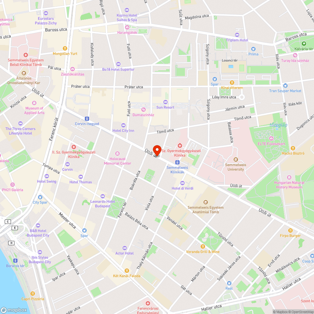 Templom bejáratát elparkoló autóvezetők bejelentés helye