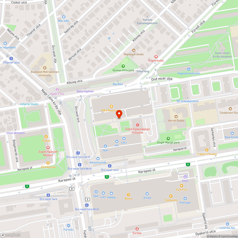 IKEA használhatatlan kerékpártámaszok bejelentés helye