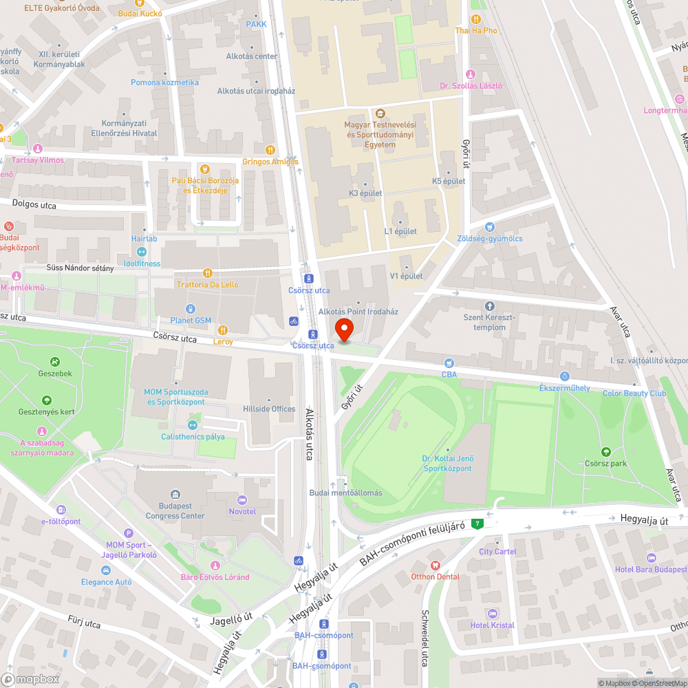 Rossz állapotú útszakasz bejelentés helye