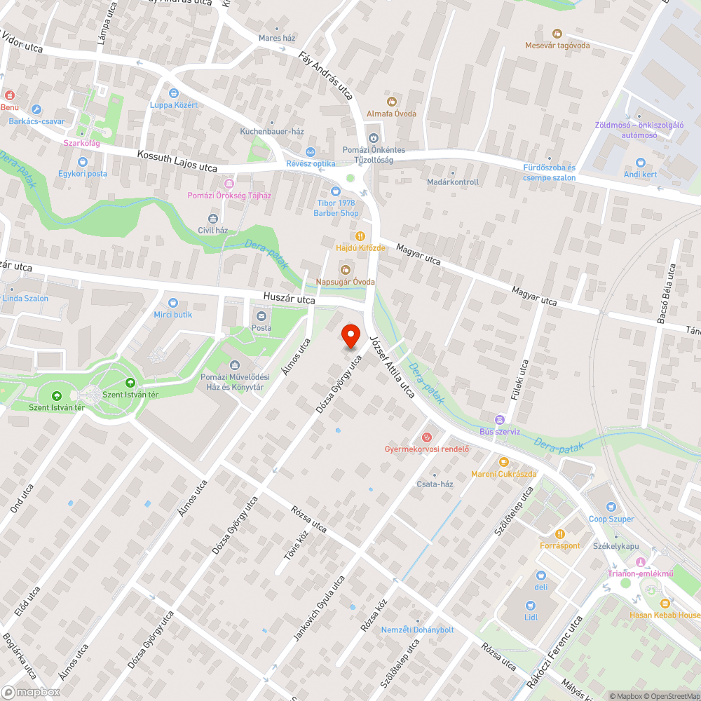 Sövény rálóg a járdára bejelentés helye