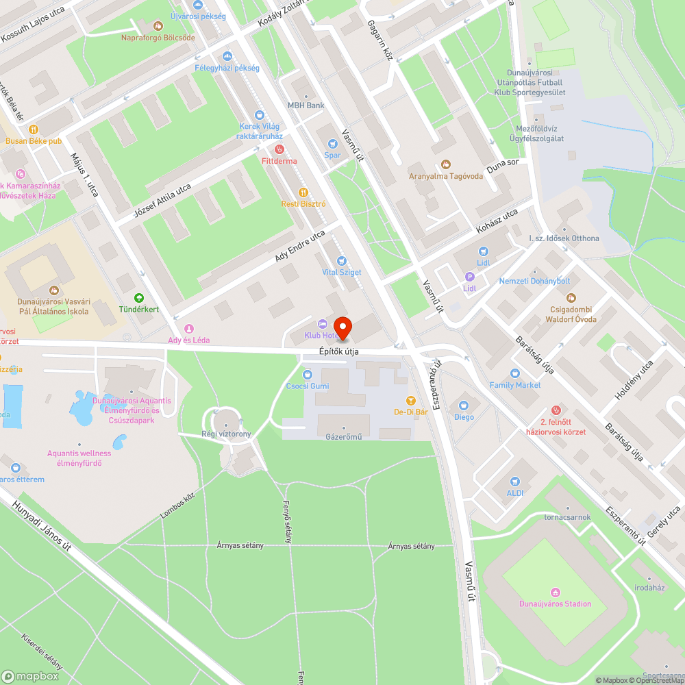 elhagyott autó bejelentés helye