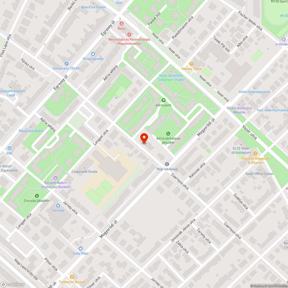 Sérült fa bejelentés helye