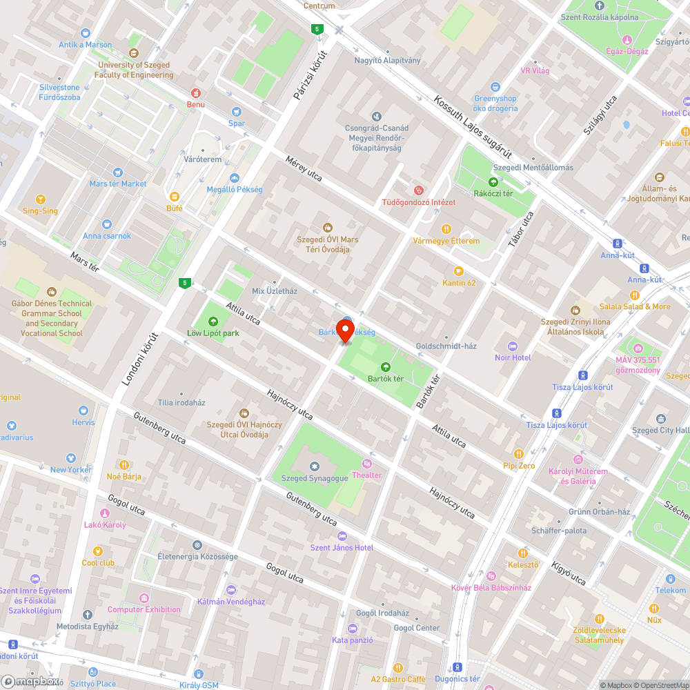 Elhalványuló lámpatestek bejelentés helye