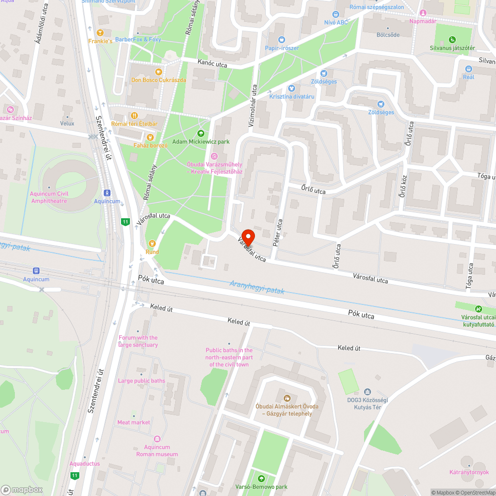 belógó faág miatt járhatatlan járda (2) bejelentés helye