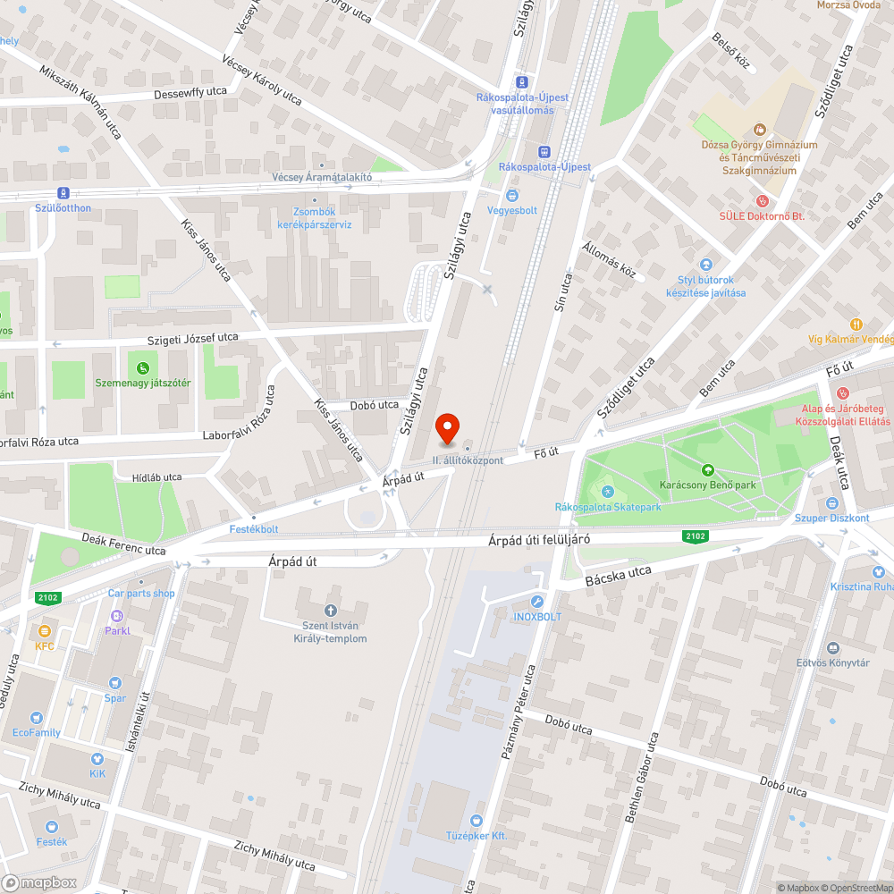 Tűrhetetlen szeméthegy a vasúti átjárónál bejelentés helye