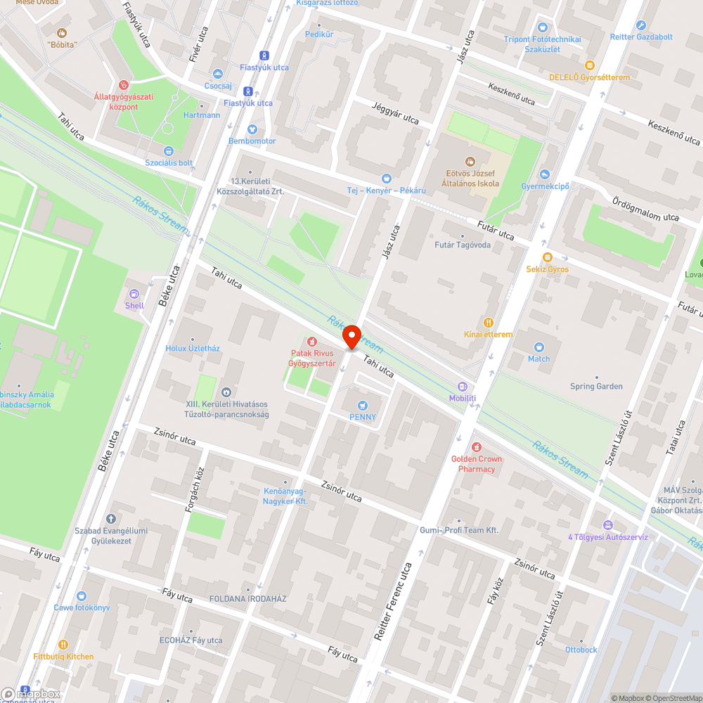 Hiányzó gyalogátkelőhely bejelentés helye