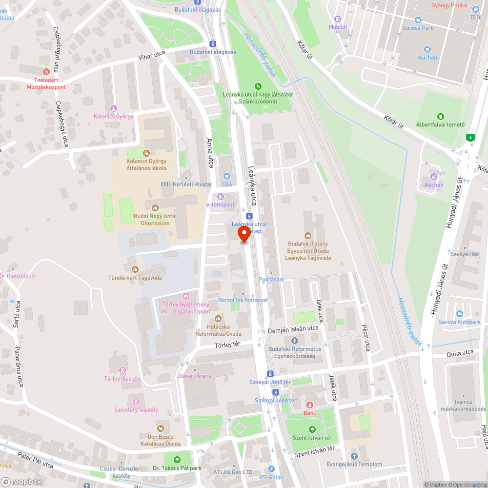 Leányka gazos bokrai bejelentés helye