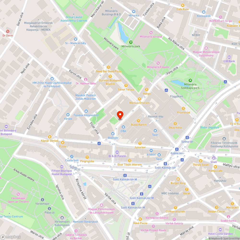 Folyamatos szabálytalan várakozás a Fény utcában bejelentés helye