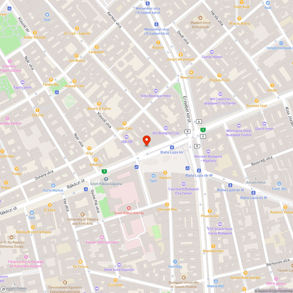 Rákóczi 40. bejelentés helye