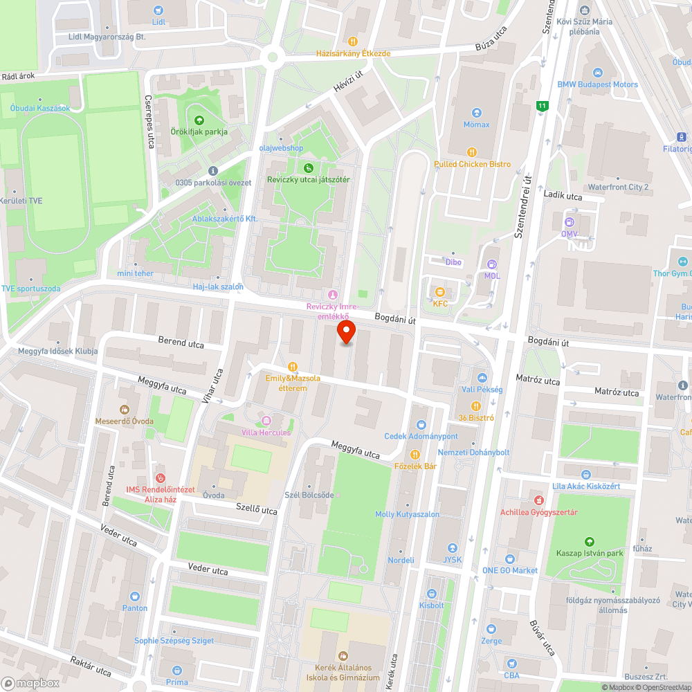 Szemetelés bejelentés helye