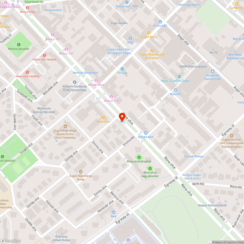 Elhagyott Renault bejelentés helye