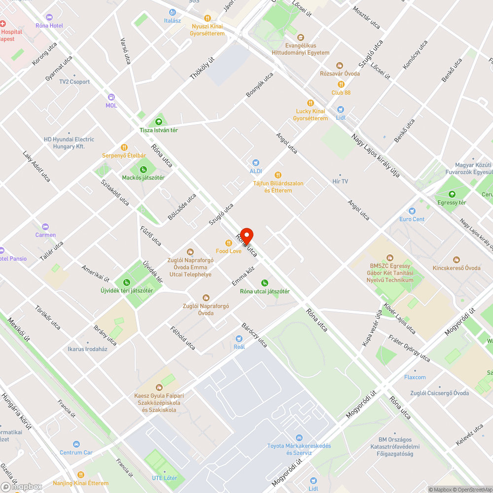 Elhagyott ezüst színű autó bejelentés helye