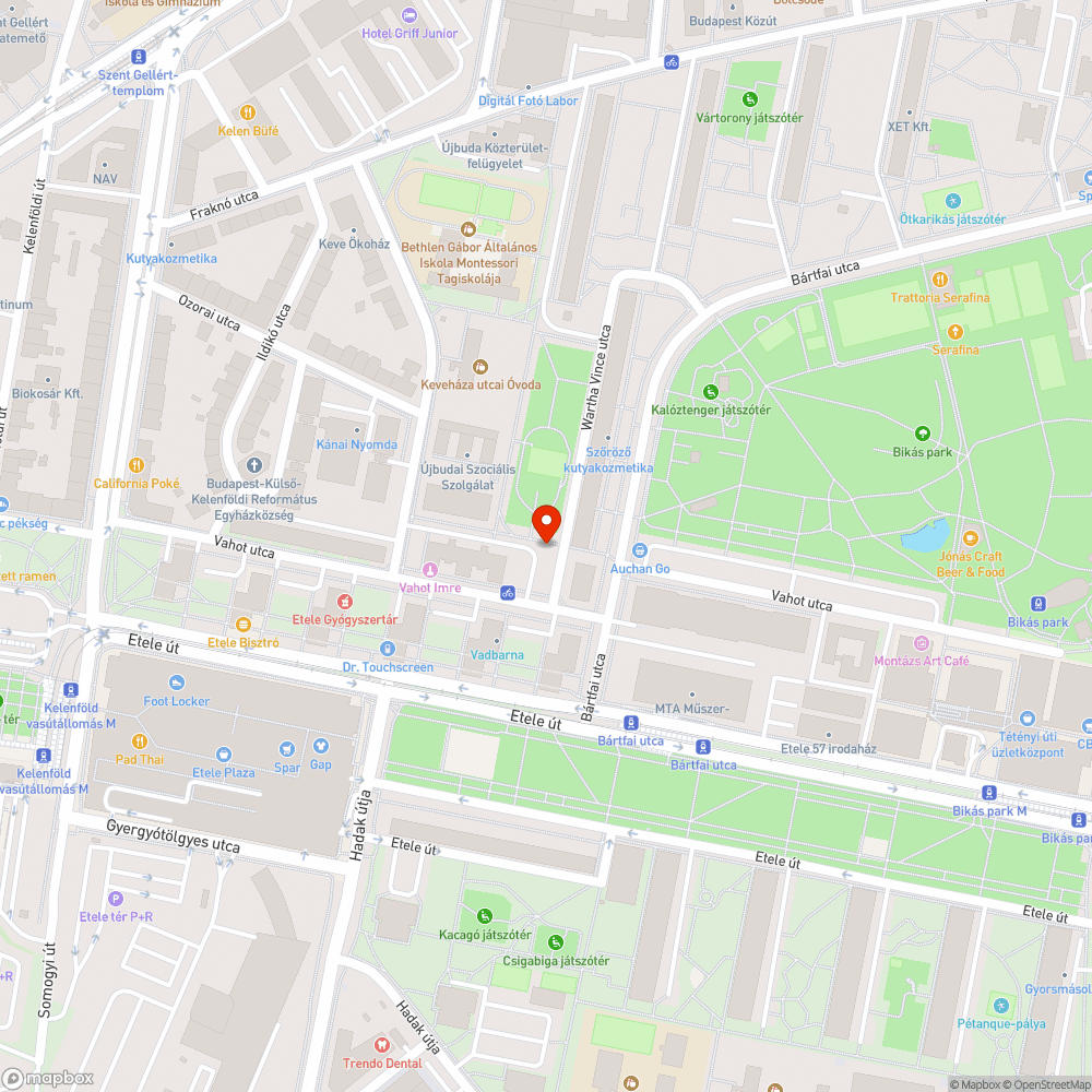 Zöldhulladék bejelentés helye