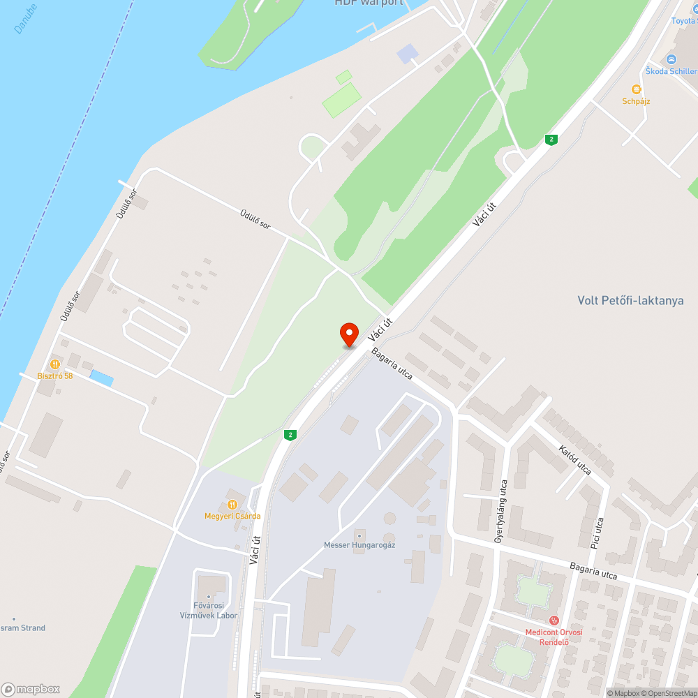 Letörött szemetes bejelentés helye