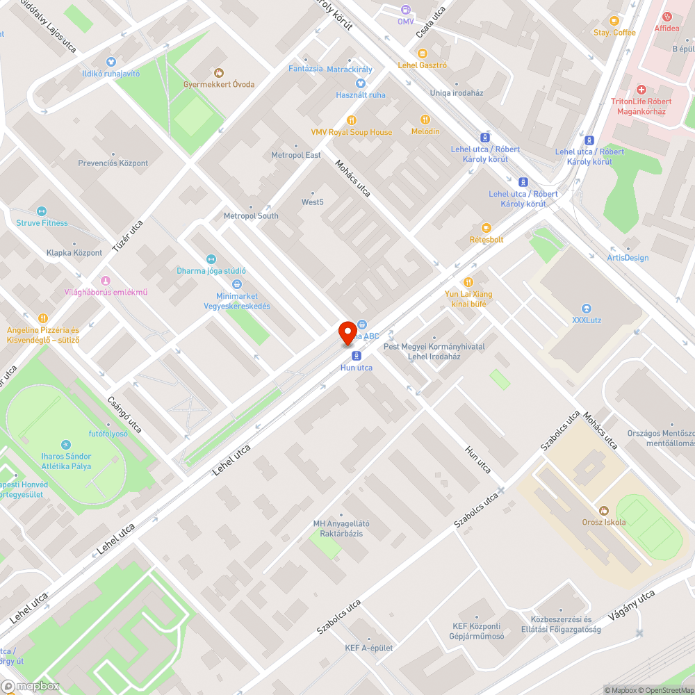 kiszàradt fa bejelentés helye