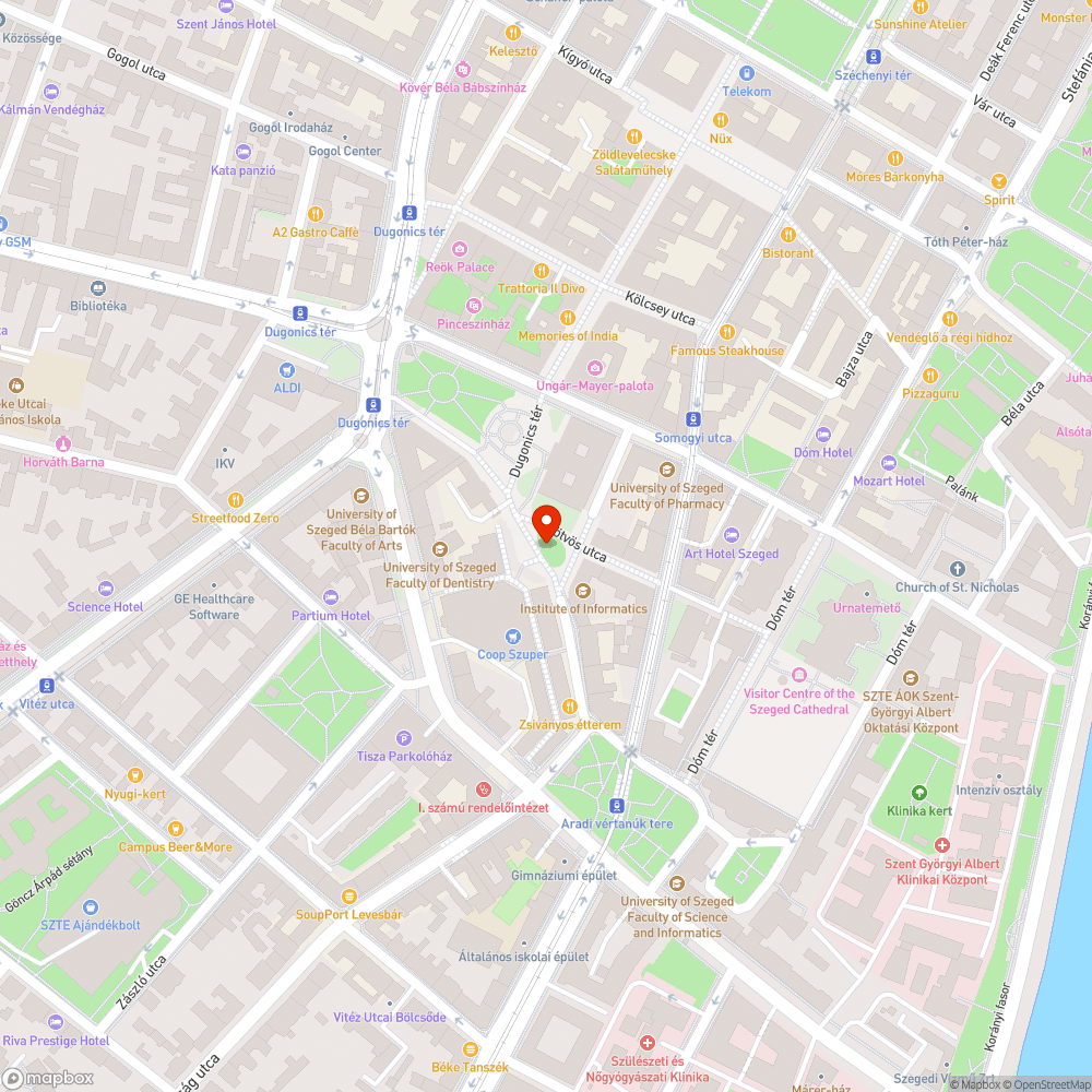 Kráter bejelentés helye