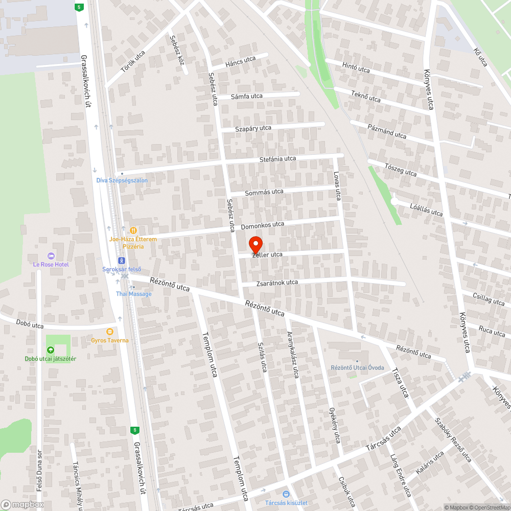 Elhanyagolt járdaszakaszok bejelentés helye