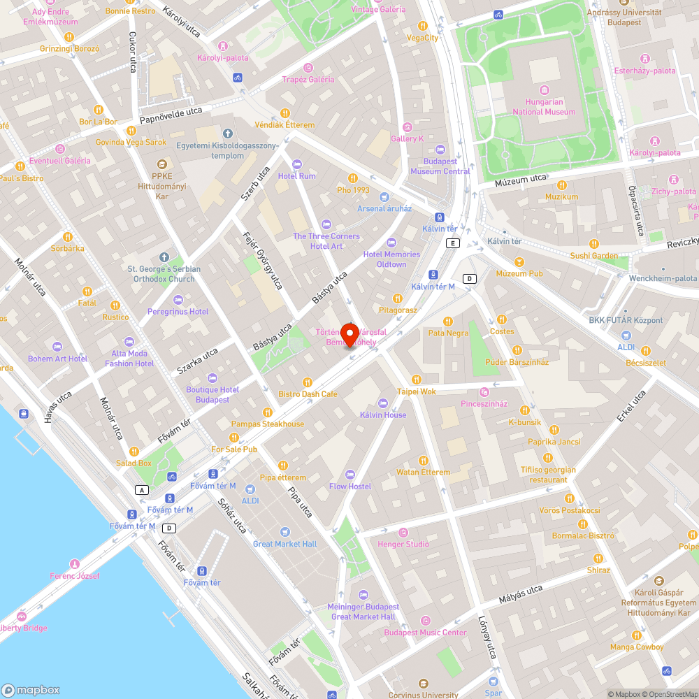 Vámház körút 16. bejelentés helye