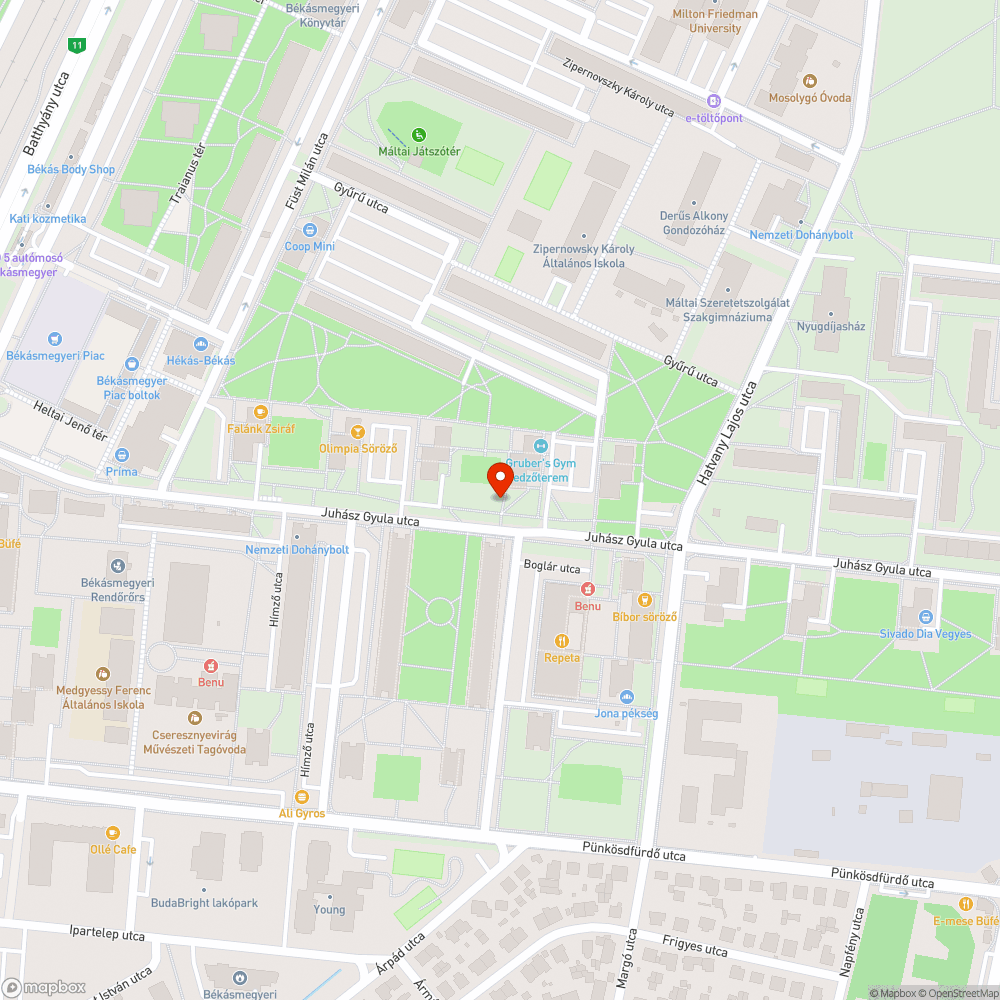 Ottmaradt bejelentés helye