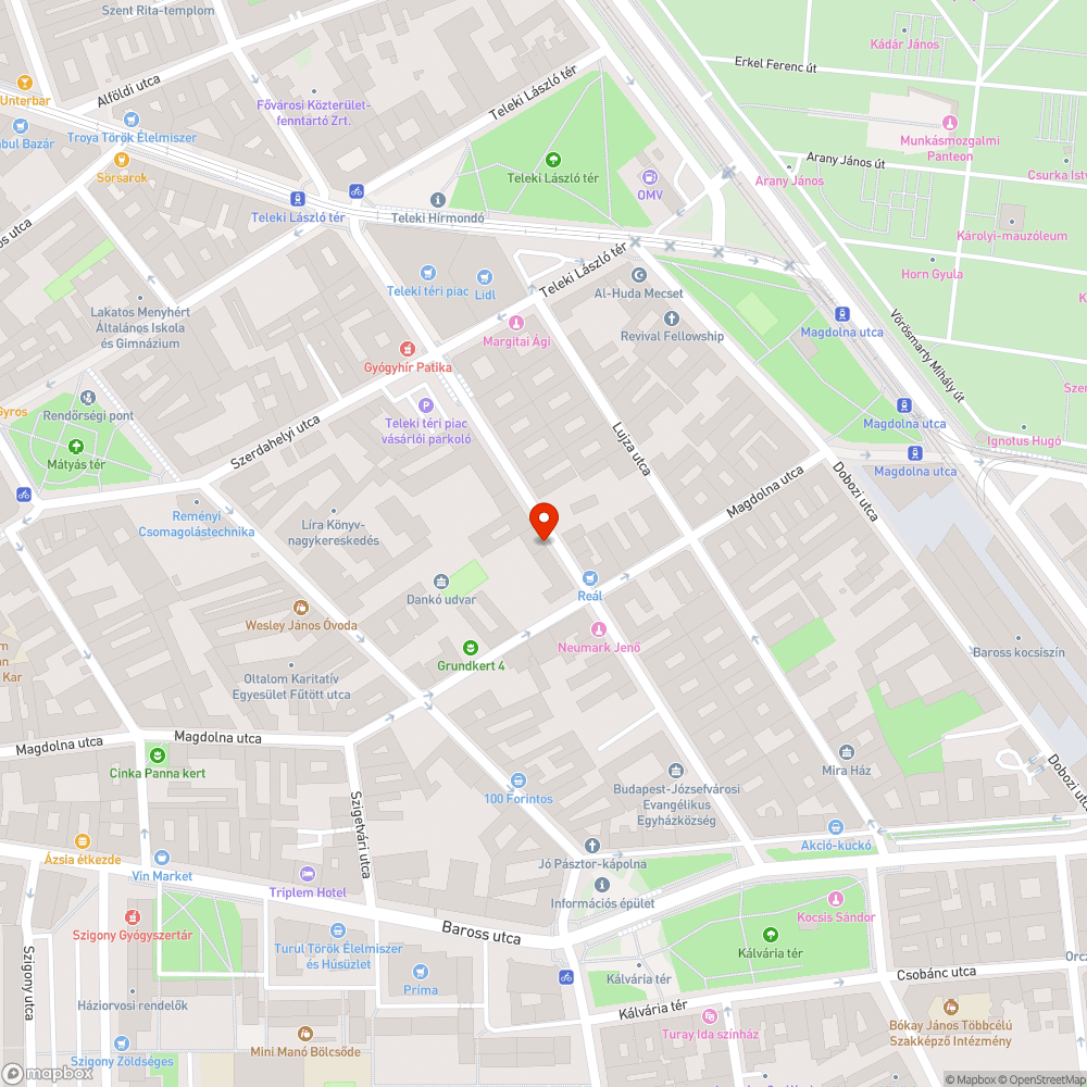 utcai szemétkupac bejelentés helye