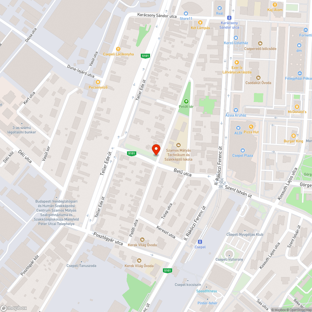 ILLEGÁLIS SZEMÉTLERAKÓ bejelentés helye