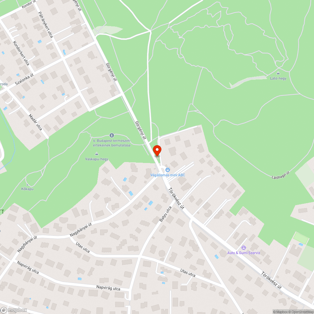 Transzformátorház teteje sérült bejelentés helye