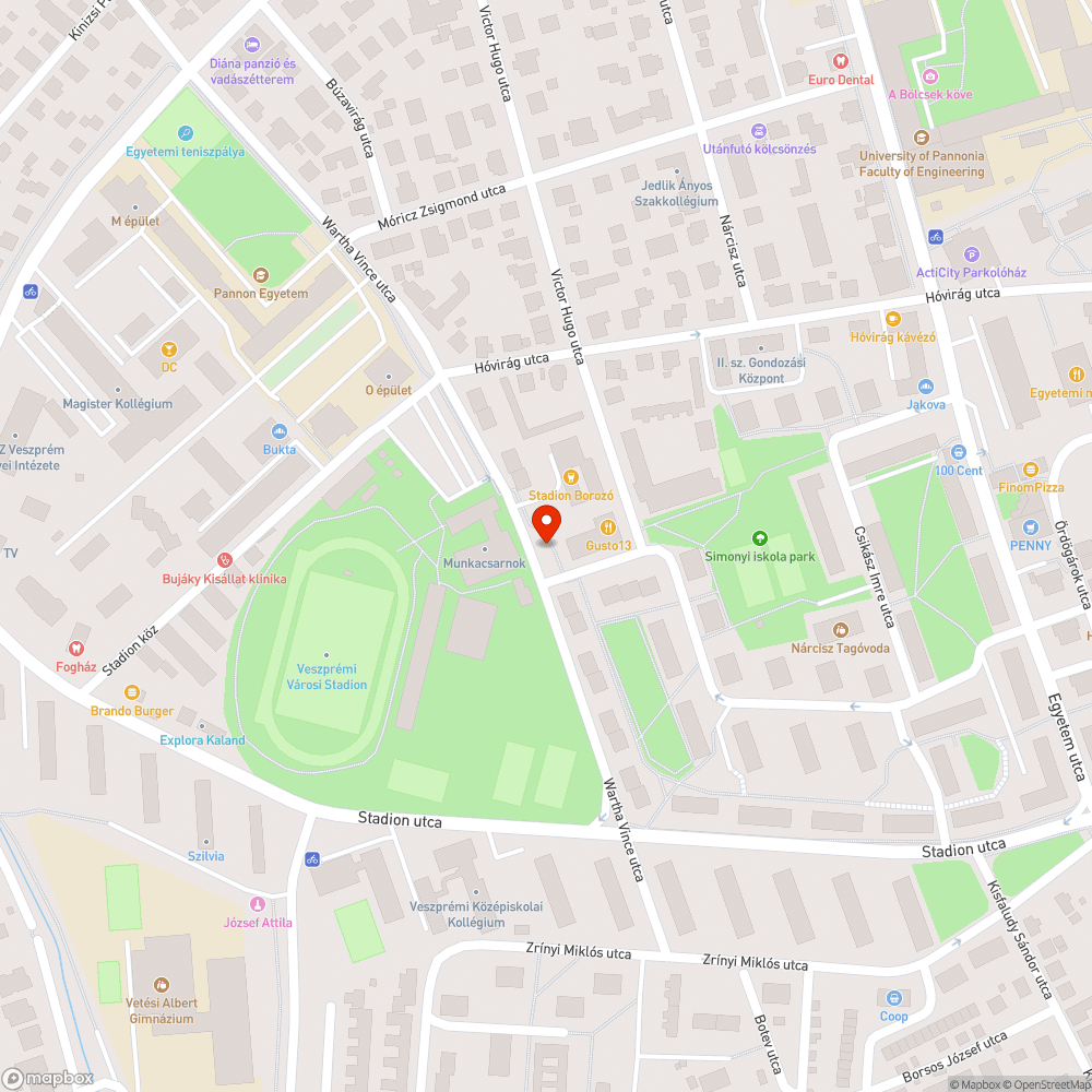 eltört pad bejelentés helye