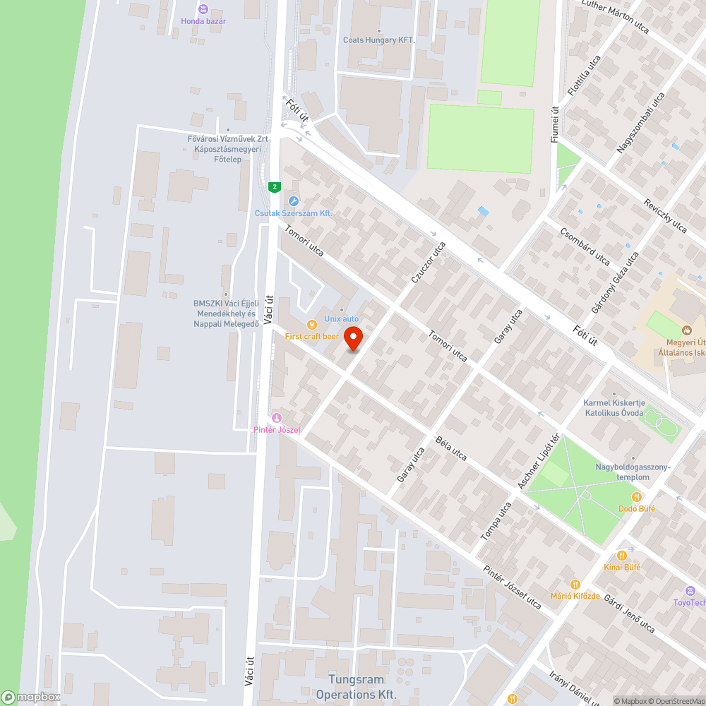 Járhatatlan járda bejelentés helye