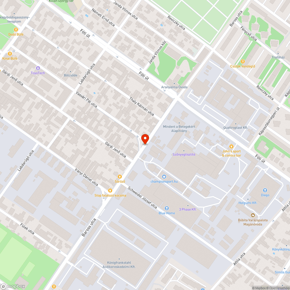 Letarolt táblák bejelentés helye