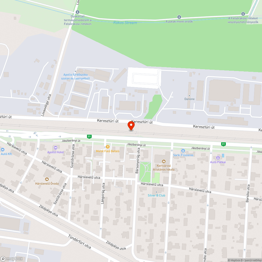 Félretájékoztató matricák bejelentés helye