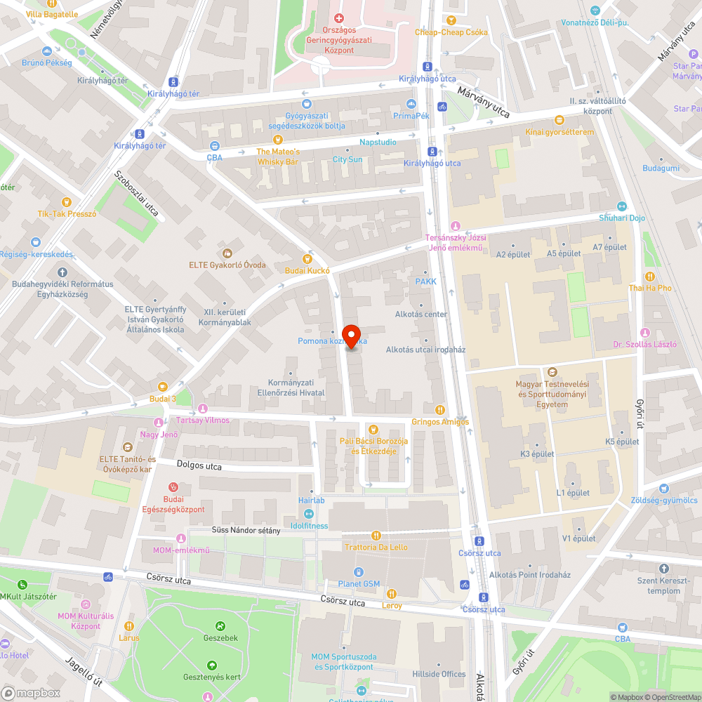 Beszakadt a járda bejelentés helye