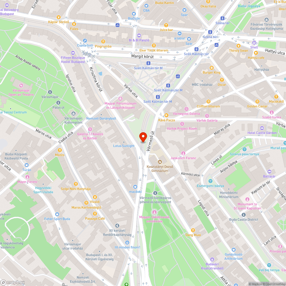 Átvágás bejelentés helye