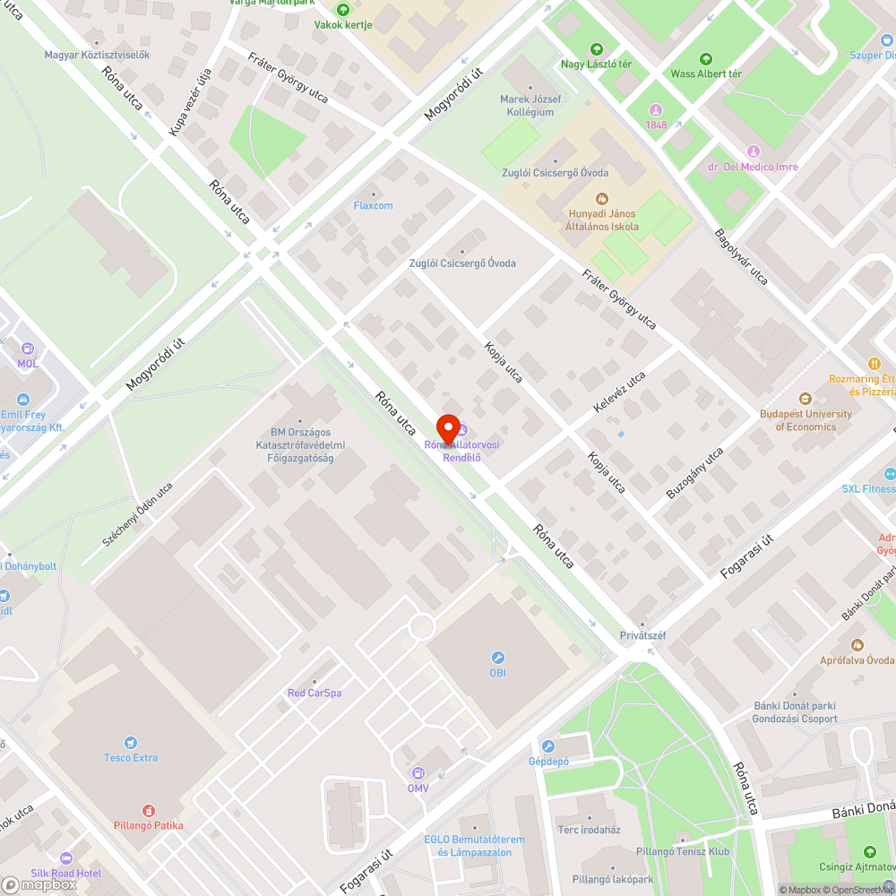 Kátyu az uton bejelentés helye