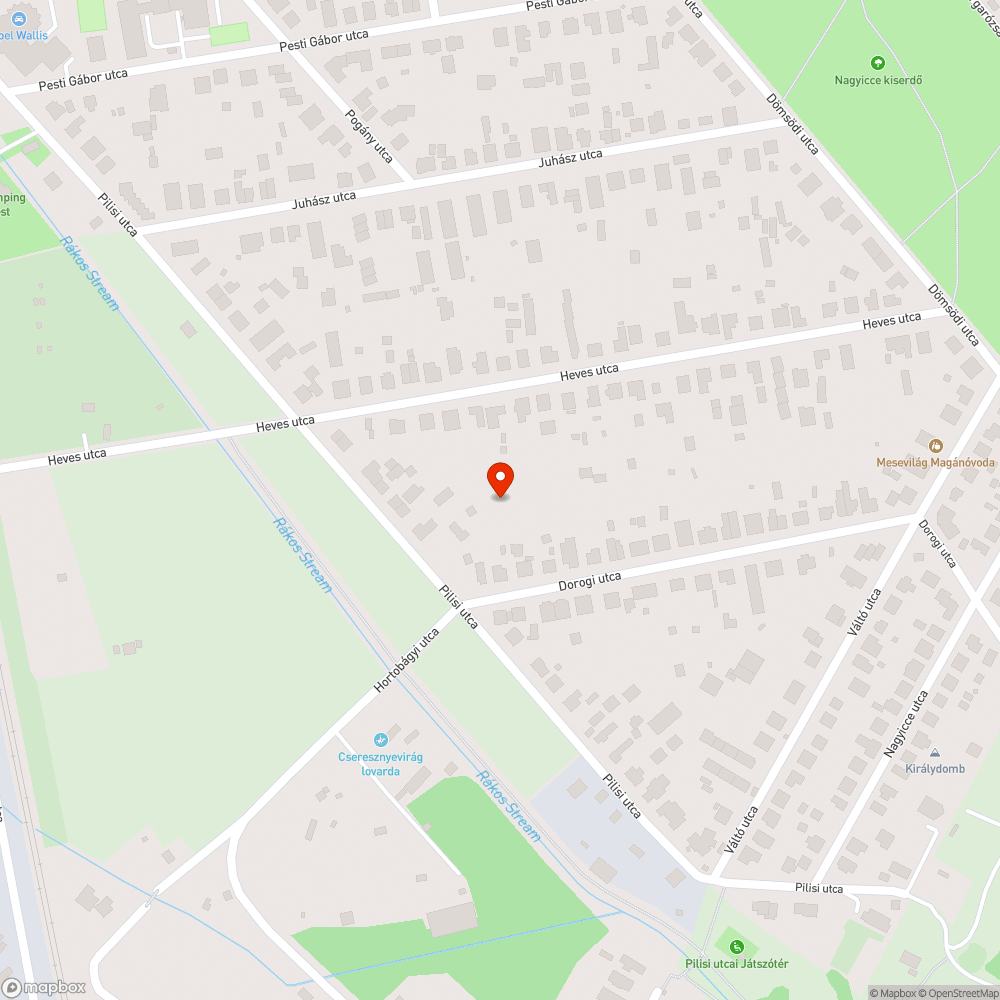 illegális (?) szemétlerakó bejelentés helye