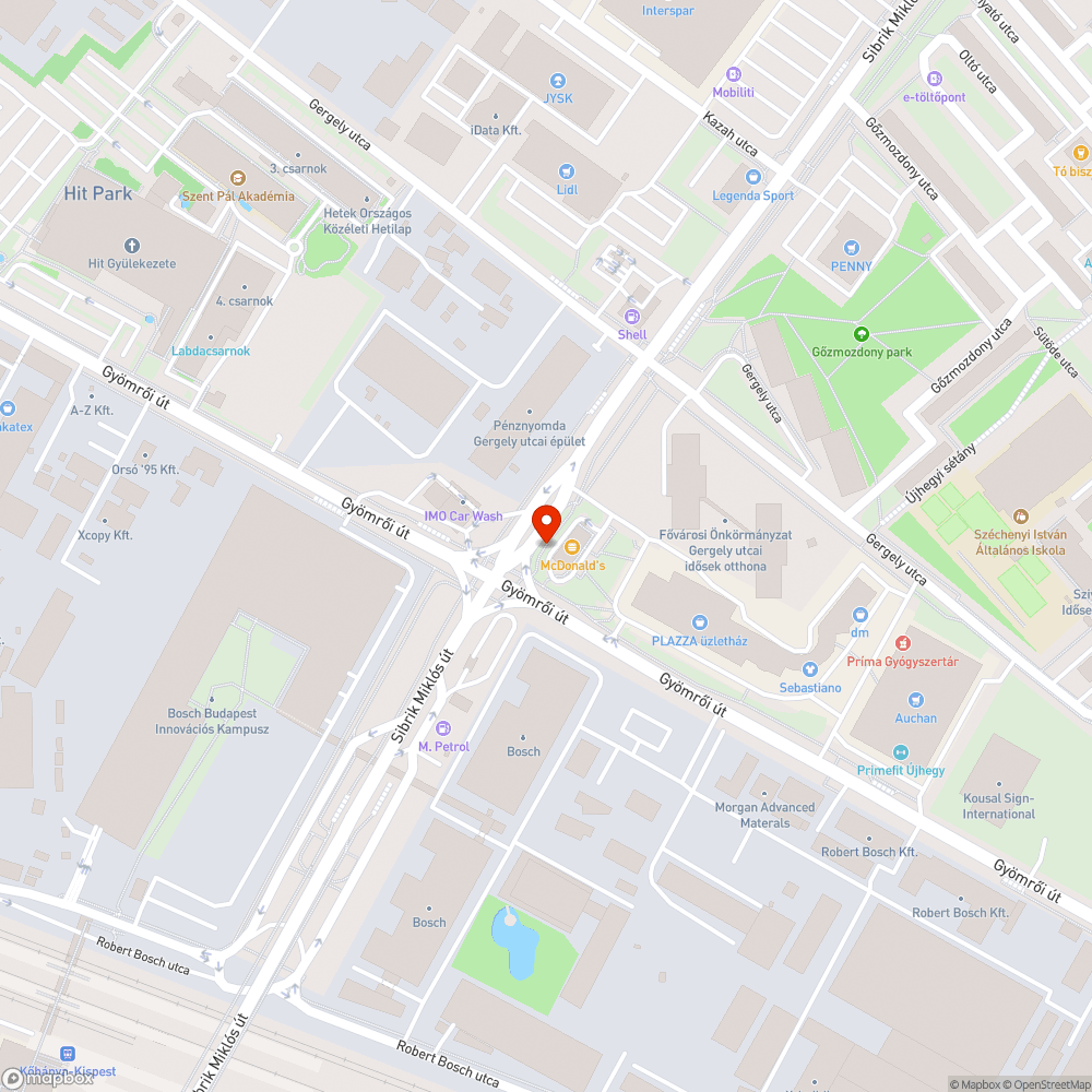 McDonalds hibás öntözőrendszer bejelentés helye