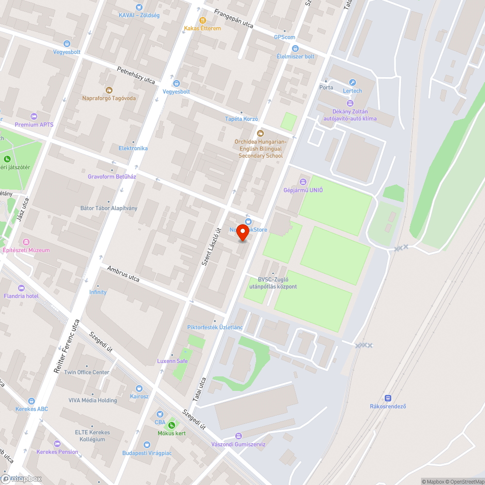 Erősen rongálódott, veszélyes járda bejelentés helye