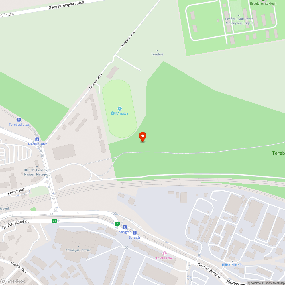 Illegális szemétlerakó hely bejelentés helye