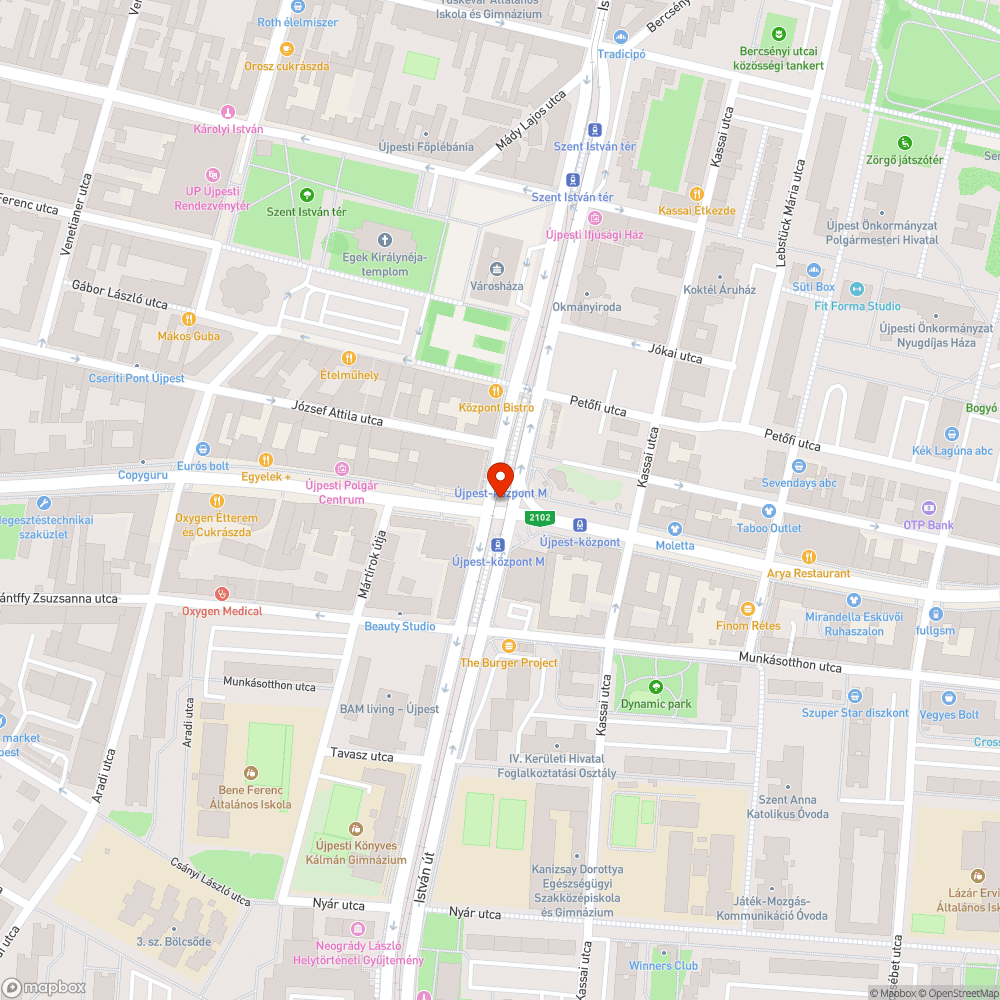 Újpesti firka bejelentés helye