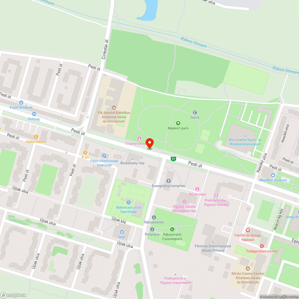 Pont ideférnek. Ja nem. bejelentés helye