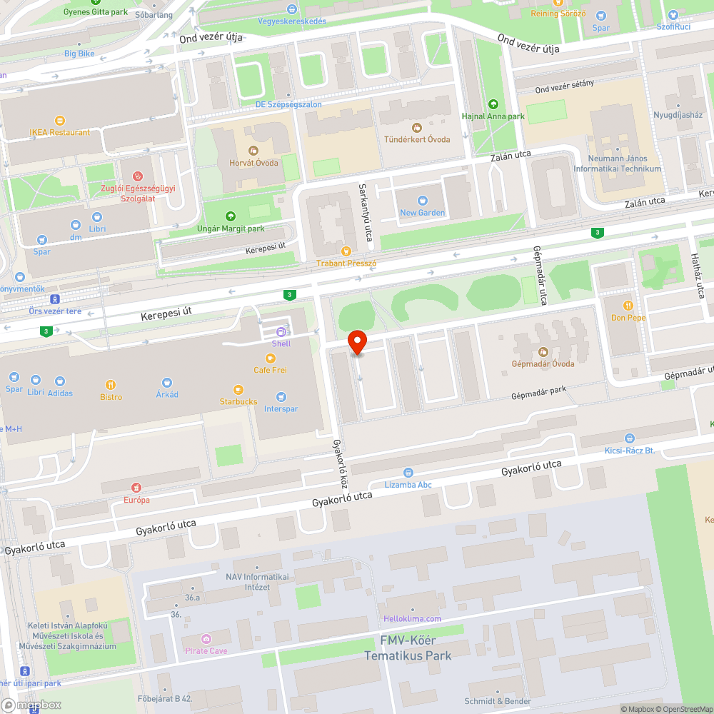 Elhagyott Suzuki bejelentés helye