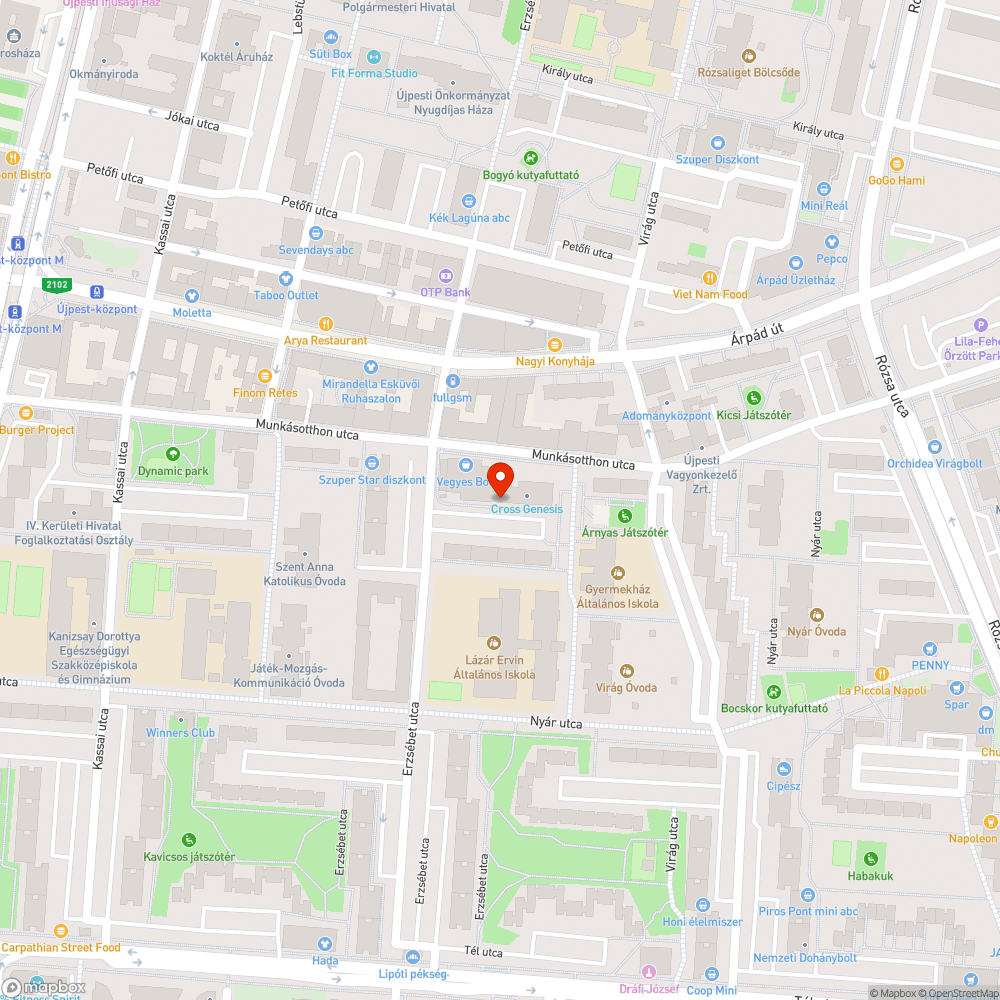 Elhagyott Daewoo bejelentés helye