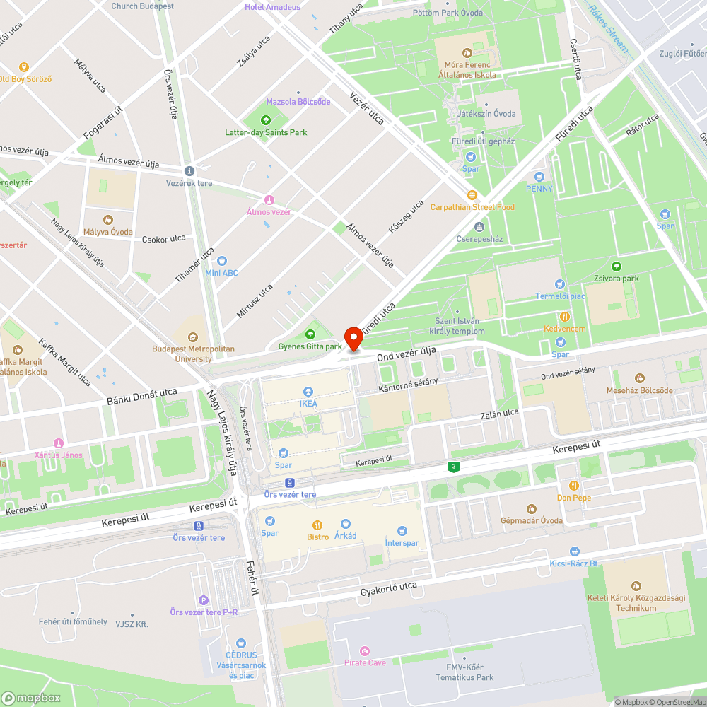 Rossz helyre telepített tűzcsap bejelentés helye