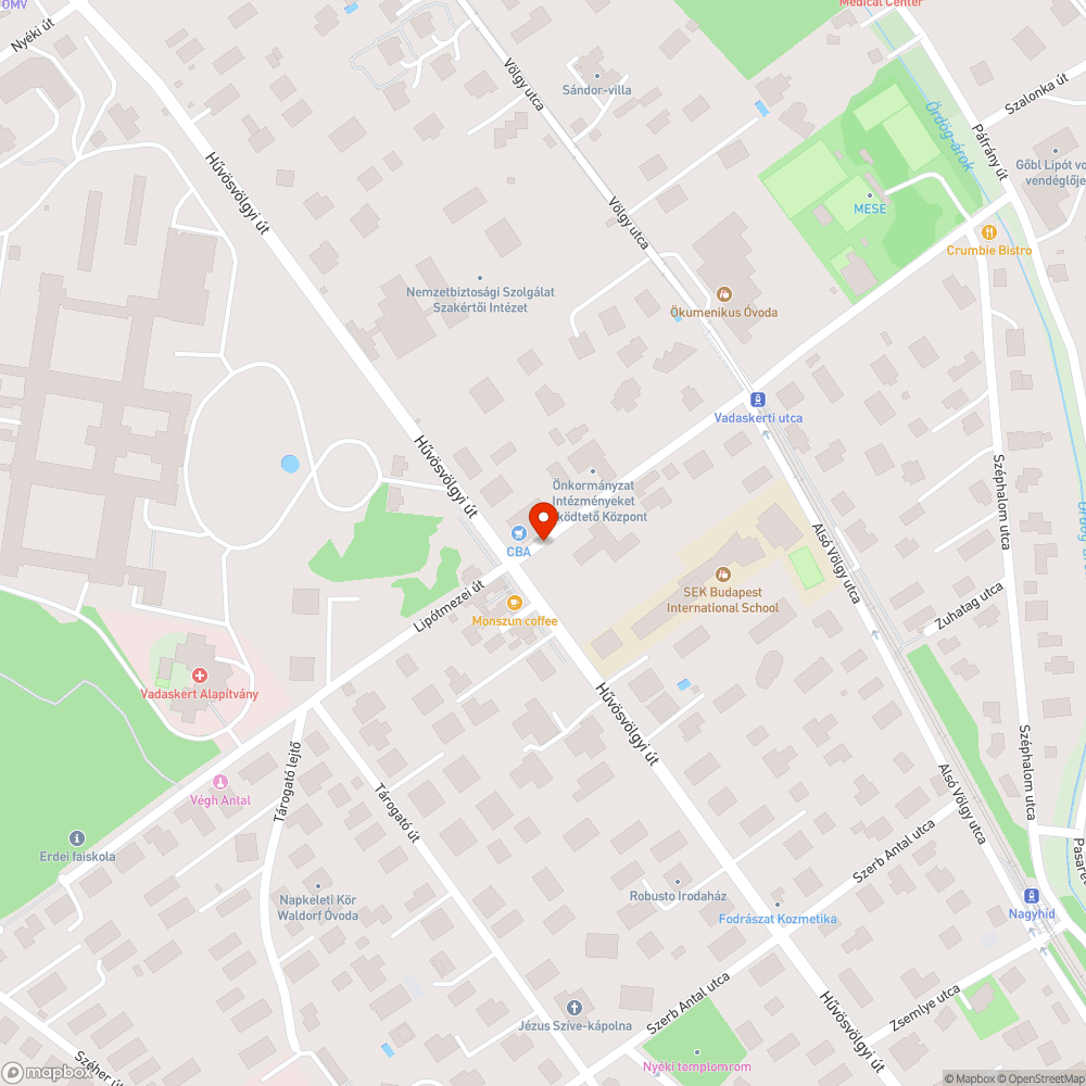 Törött korlát a Hűvösvölgyi Gesztenyéskert Óvoda mellett bejelentés helye