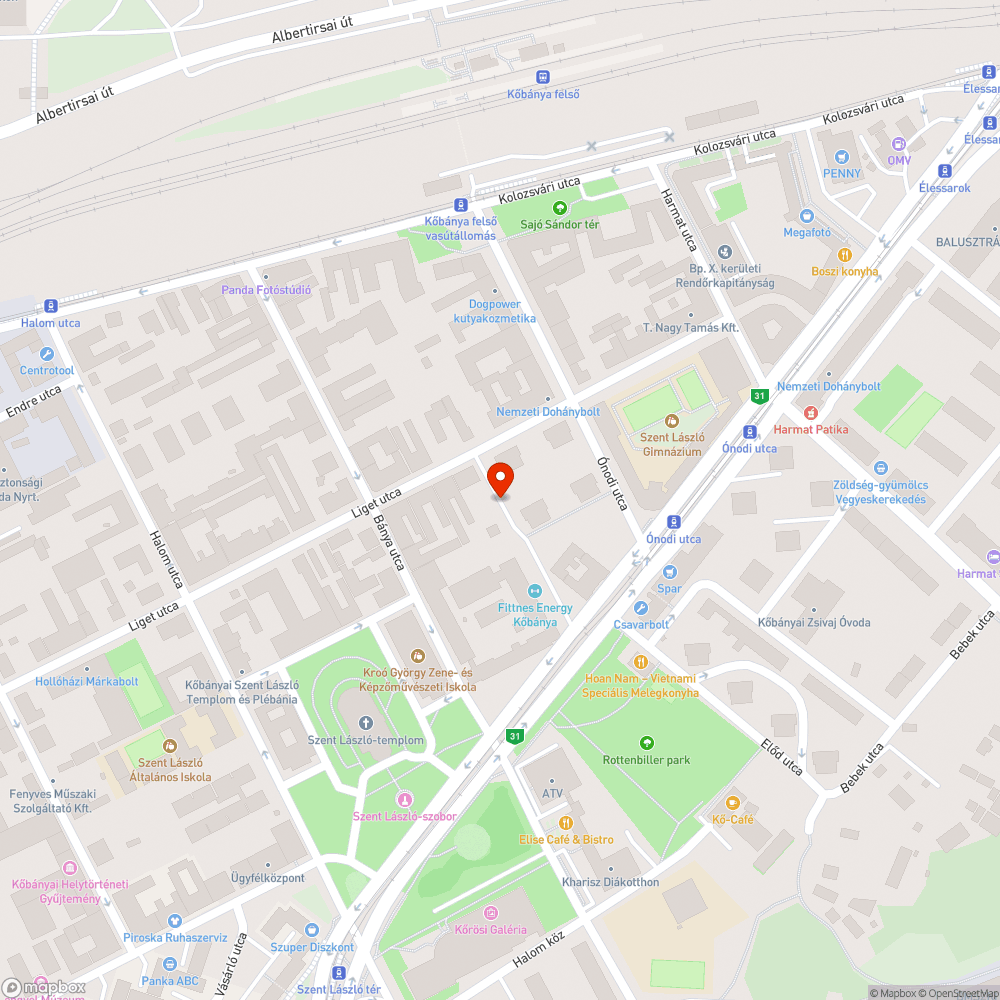 Pókhálós, kilyukadt gumis elhagyatott autó bejelentés helye