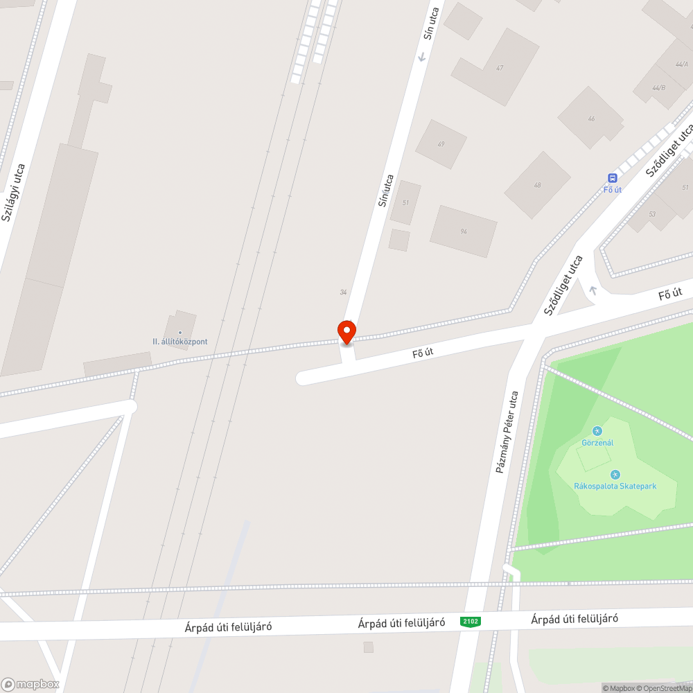 Kerékpáros forgalom engedélyezése a Sín utcában bejelentés helye