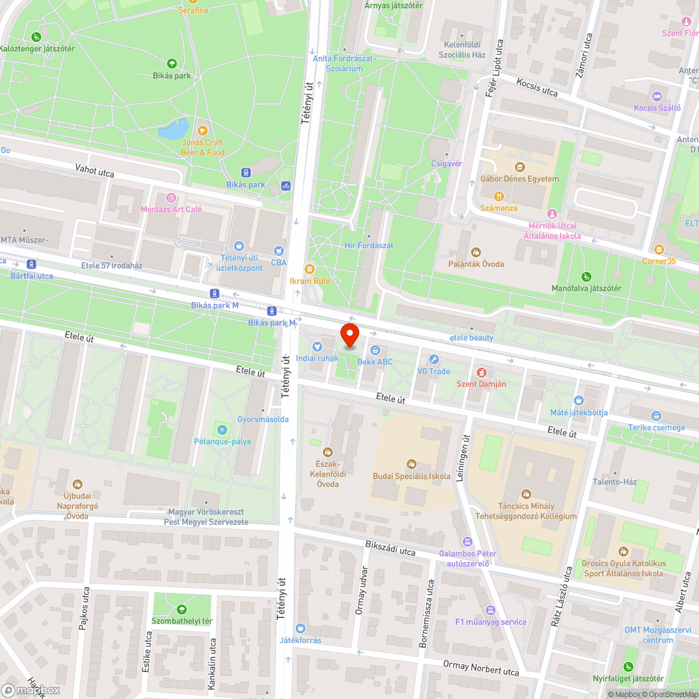 Margaréta játszótér bejelentés helye