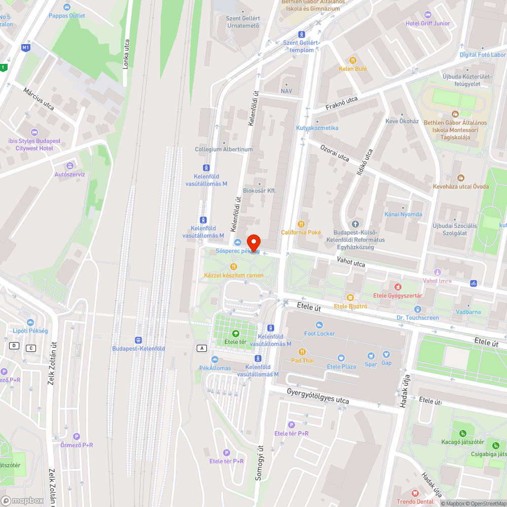 Elhagyott robogó bejelentés helye